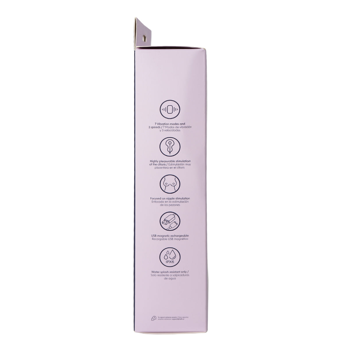 Teesy Vibrador de Clítoris y Pezones