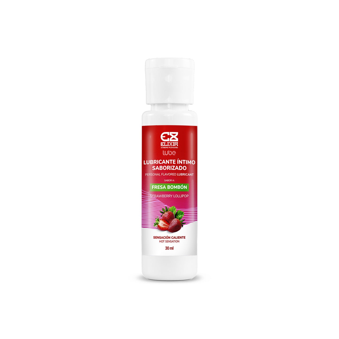 Strawberry Flavored Lubricant Bombon Elixir