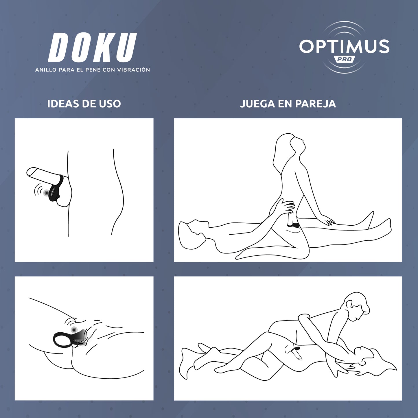 Doku Optimus Pro Vibrating Ring