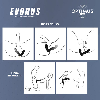 Estimulador de Próstata Evorus Optimus Pro