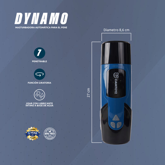 Masturbador Masculino Dynamo Optimus Pro