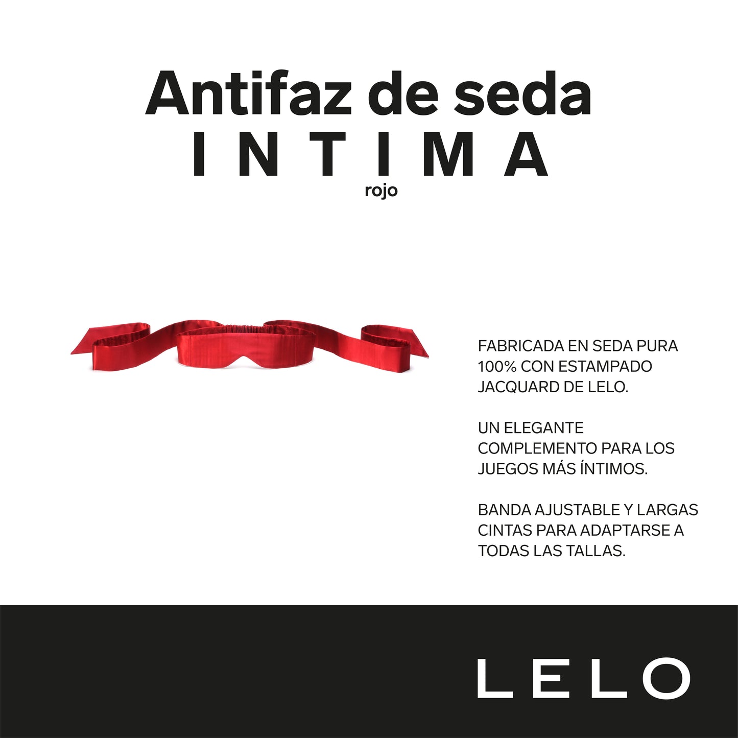 Antifaz de Seda Intima Silk Lelo