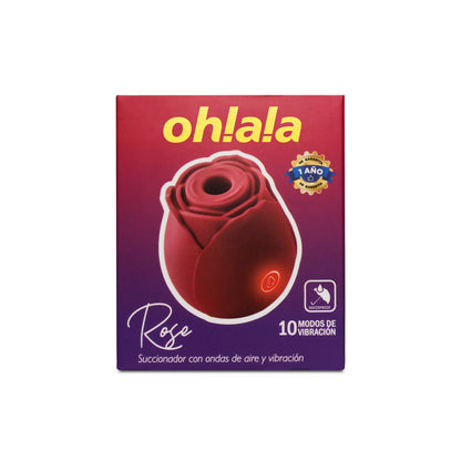 Ohlala Rose Vibrator and Sucker