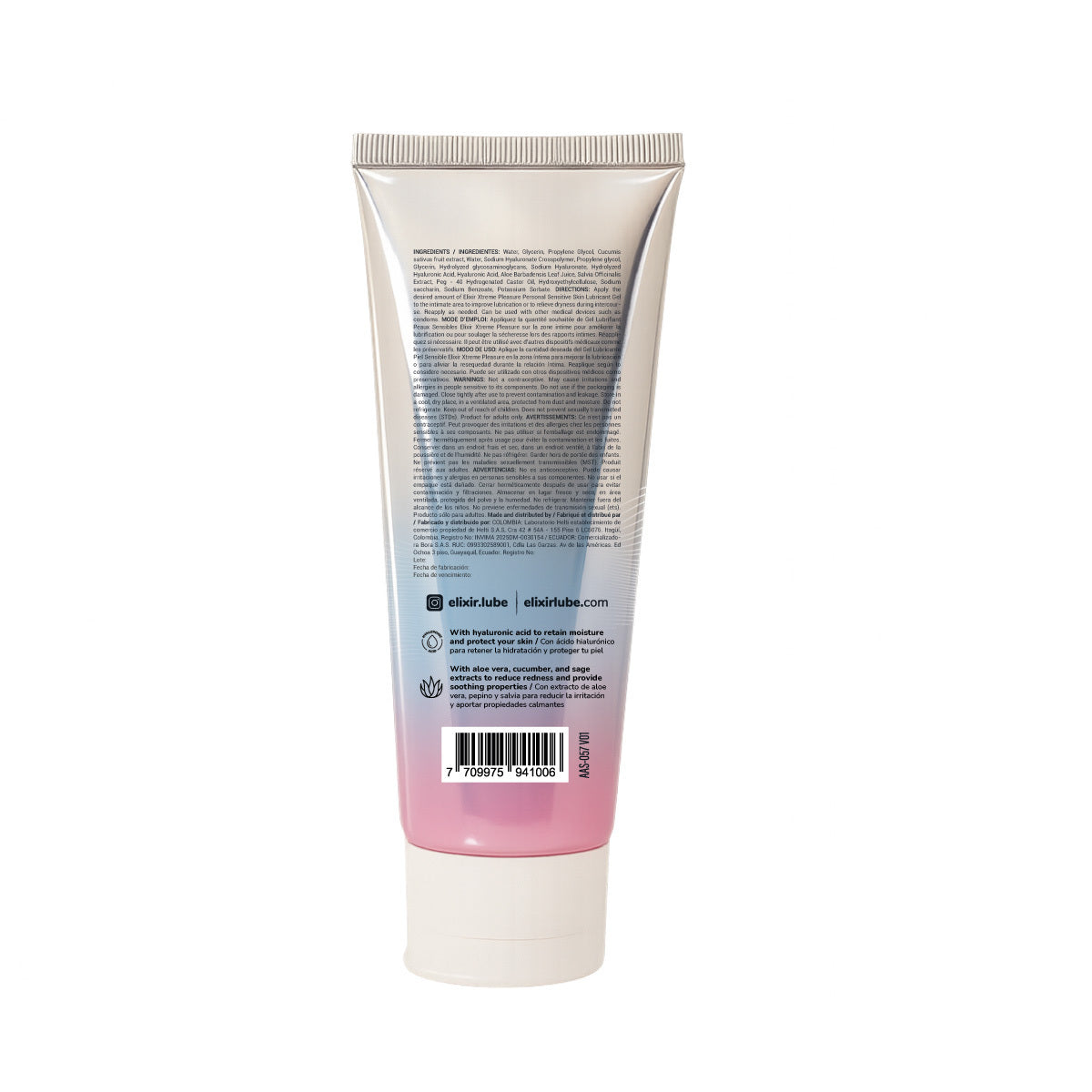 Elixir Intimate Lubricant for Sensitive Skin
