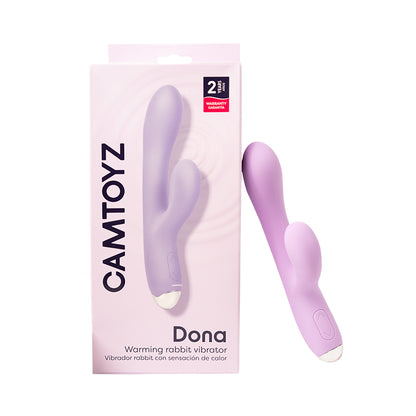 Vibrador Dona sensación de calor