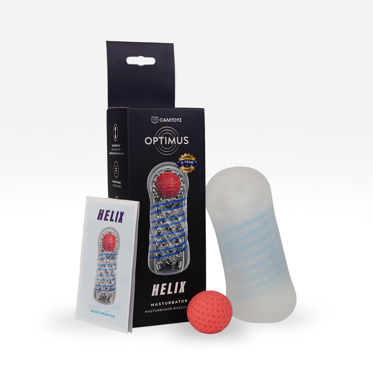 Masturbador Masculino Helix