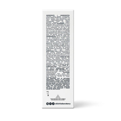 Lubricante íntimo Anal Desensibilizante