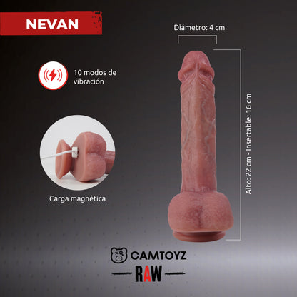 Ultra-Realistic Dildo With Nevan App