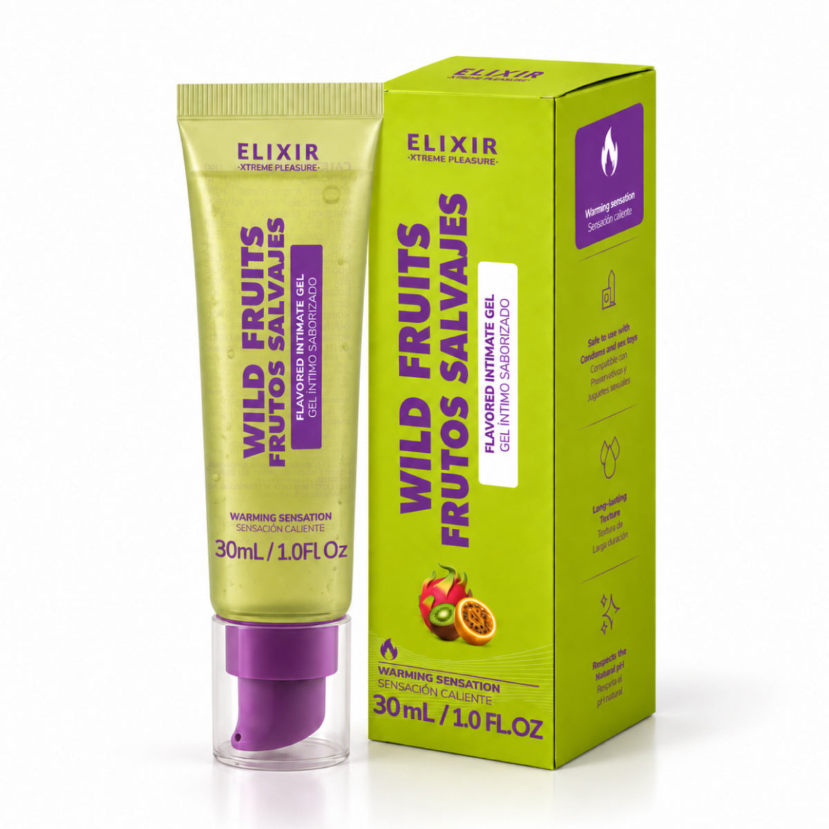 Lubricante Caliente Frutos Salvajes