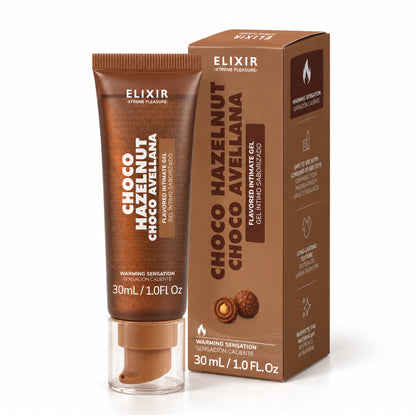 Lubricante Caliente Choco Avellana