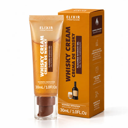 Lubricante Caliente Crema de Whiskey